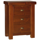 Sante Fe dark wood bedside table furniture
