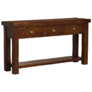 Sante Fe dark wood buffet server or hall table
