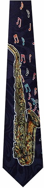 Saxophone Tie