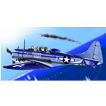 Unbranded SBD-3 Dauntless US Marine Corps `Ace Of Spades`
