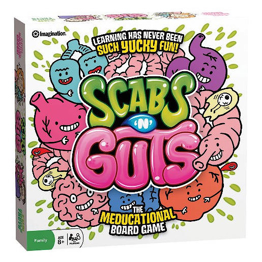 Unbranded Scabs and Guts Meducational Board Game