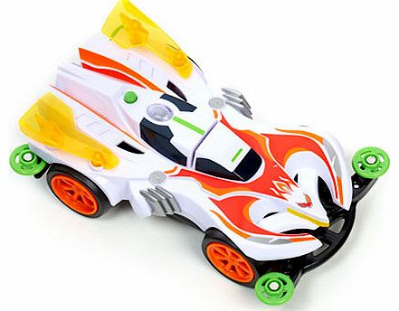 Leave other Scan2Go driverandrsquo;s in the dust with Kaz Gordonandrsquo;s Falgor racer. Tough-talking Kaz aims to be the fastest racer in space andndash; just like his idol, Zero. Charge up his sleek vehicle with the Turbo and Power Cards then watch