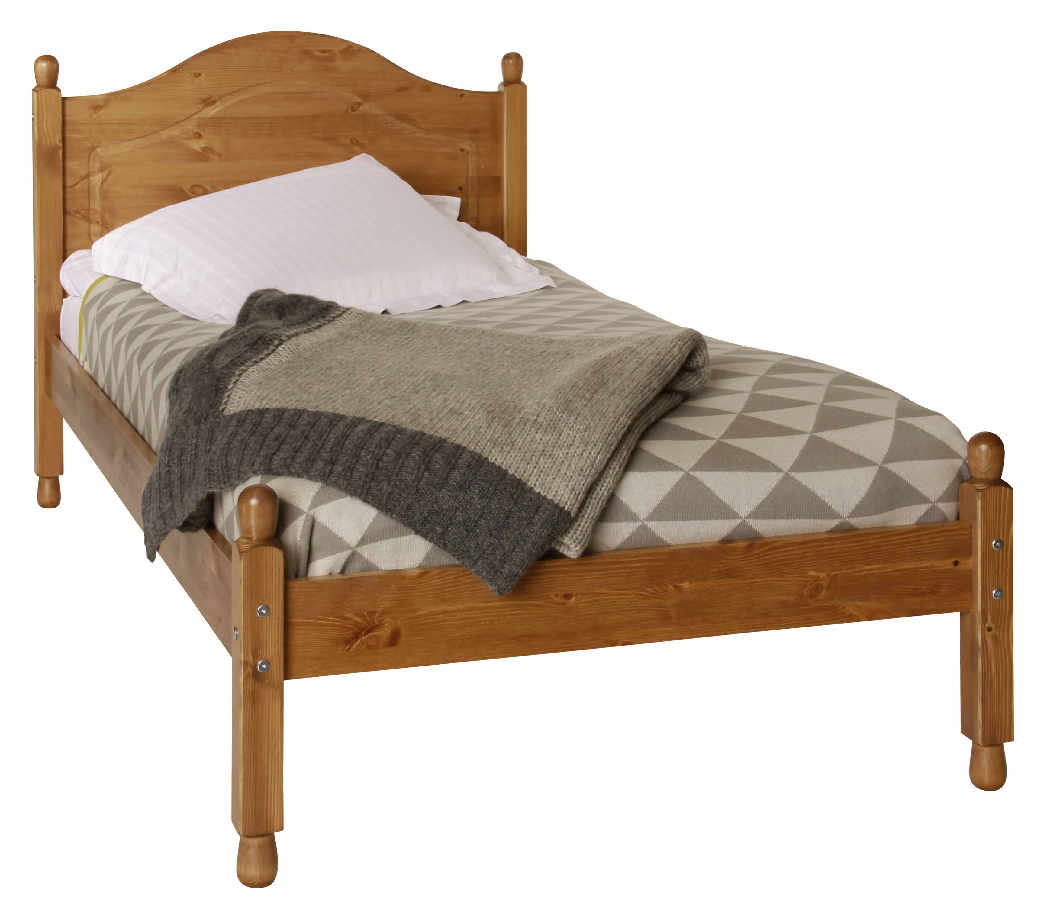 Unbranded Scandi Pine Single Bed
