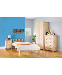 Unbranded Scandinavia Single Bedroom Furniture Package -