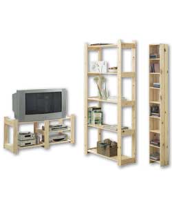 Scandinavia Solid Pine 3 Piece Package