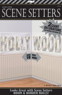 Here`s the big white Hollywood sign you`ve been looking for. It comes in two posters which together 