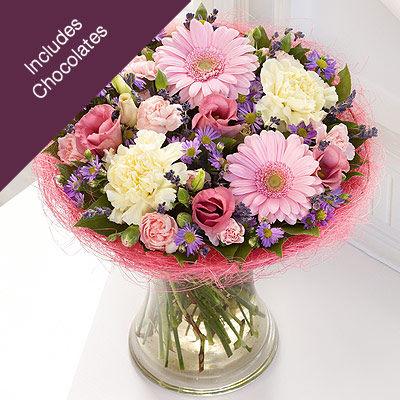Unbranded Scented Summer Flower Perfect Gift with Chocolates