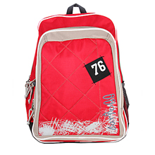 Striking looking backpack with separate wet and dry compartments. This is great for keeping your wet
