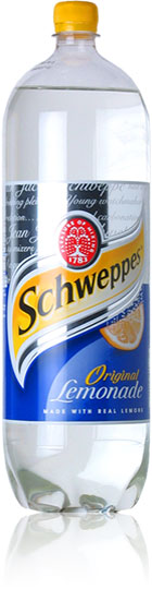 Refreshing lemonade from leading producer, Schweppes. Sold in cases of 6.