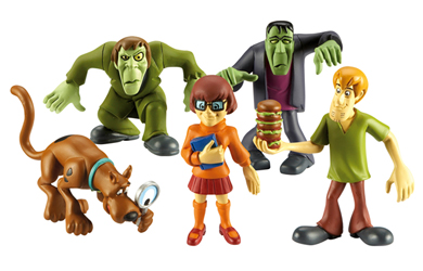 Unbranded Scooby and The Monsters 5 Figure Pack - Pack 1