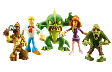 Unbranded Scooby and The Monsters 5 Figure Pack - Pack 2