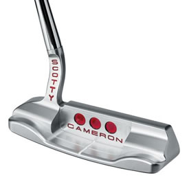 The Scotty Cameron Studio Select family of precision milled 303 Stainless Steel Newport-style putter