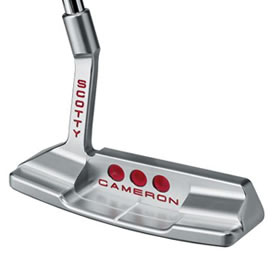 TheScotty Cameron Studio Select family of precision milled 303 Stainless Steel Newport-style putters