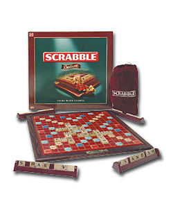 Scrabble Deluxe.