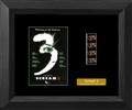 Scream III limited edition single film cell with 35mm film, photograph an individually numbered plaq