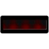 Scrolling LED Badges