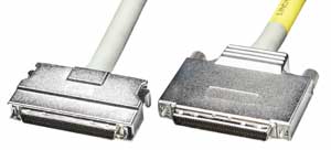 SCSI-III Cable  Clip Type to Thumb Screw Type