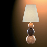 Unbranded SE8462 35GO - Ceramic Table Lamp Pair