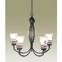 Unbranded SE9055 5BR - 5 Light Rustic Brown Hanging Light