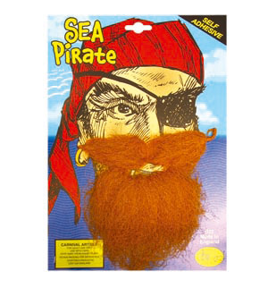 Unbranded Sea Pirate beard, ginger