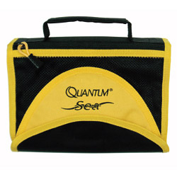 Rig wallet for sea anglers. Developed and tested by the Quantum Pro sea team.  Length: 27cm  Width: 