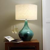 Unbranded Seafoam Ceramic Lamp