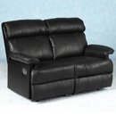 Seconique Richmond leather look 2 seat recliner