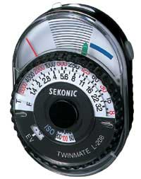 Sekonic Lightmeter - Model TwinMate L-208