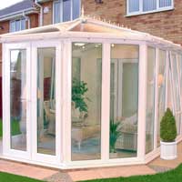 Self-Build Victorian Full Height Conservatory SBV2-F White