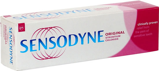 Sensodyne Original Toothpaste 45ml. Clinically proven relief from the pain of sensitive teeth. Senso