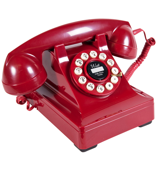 Unbranded Series 302 Red Telephone
