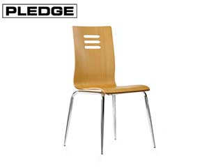 Unbranded Series 8500 shell chair beech
