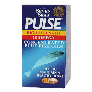 Seven Seas Pulse Tri-omega Fish Oil Capsules - size: 120