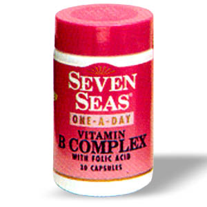 Seven Seas Vitamin B Complex One-a-day Capsules - size: 30