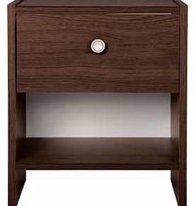 The Seville furniture range is a versatile collection to blend with many bedroom styles. Finished in wenge effect. this bedside chest is understated and classic and is an ideal place to sit a lamp or rest your book. The cubby hole offers handy extra 