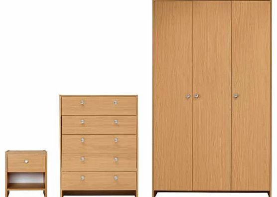 The Seville furniture range is a versatile collection to blend with many bedroom styles. Finished in beech effect