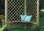   An attractive answer to seating in the garden, t