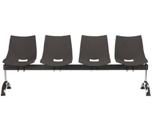 Unbranded Shell 4 beam seating