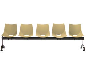 Unbranded Shell 5 beam seating