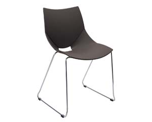 Unbranded Shell skid base chair