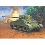Sherman Firefly plastic kit from German specialists Revell. In the context of war aid the British re