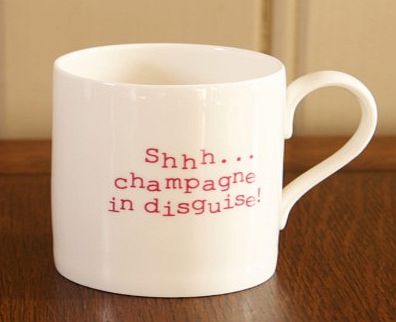 Unbranded Shhh...Champagne In Disguise Mug 5117S