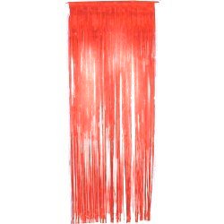 Shimmer Curtain - Red - 2.4m x 0.9m