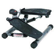 This One Body side swing mini stepper comes with a built-in computer which scans, and counts time, t