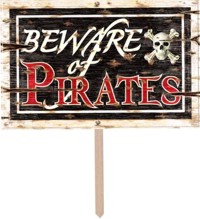 Sign: Beware of Pirates