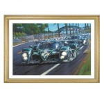 Driving the Bentley Speed 8 Dindo Capello Tom Kristensen and Guy Smith won the French classic 73