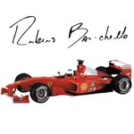 Signed Ferrari F1 2000 Rubens Barrichello