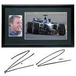 Recently Kimi signed some photos of himself for a