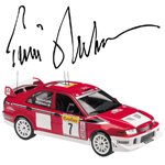 Signed Mitsubishi Lancer WRC 2001 Tommi Makinen