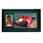 We do these photograph sets for a of number riders. The photo on the left measures 6 inches x 4